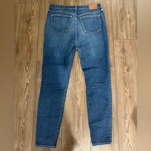 Madewell Women's Straight Leg Blue Jeans